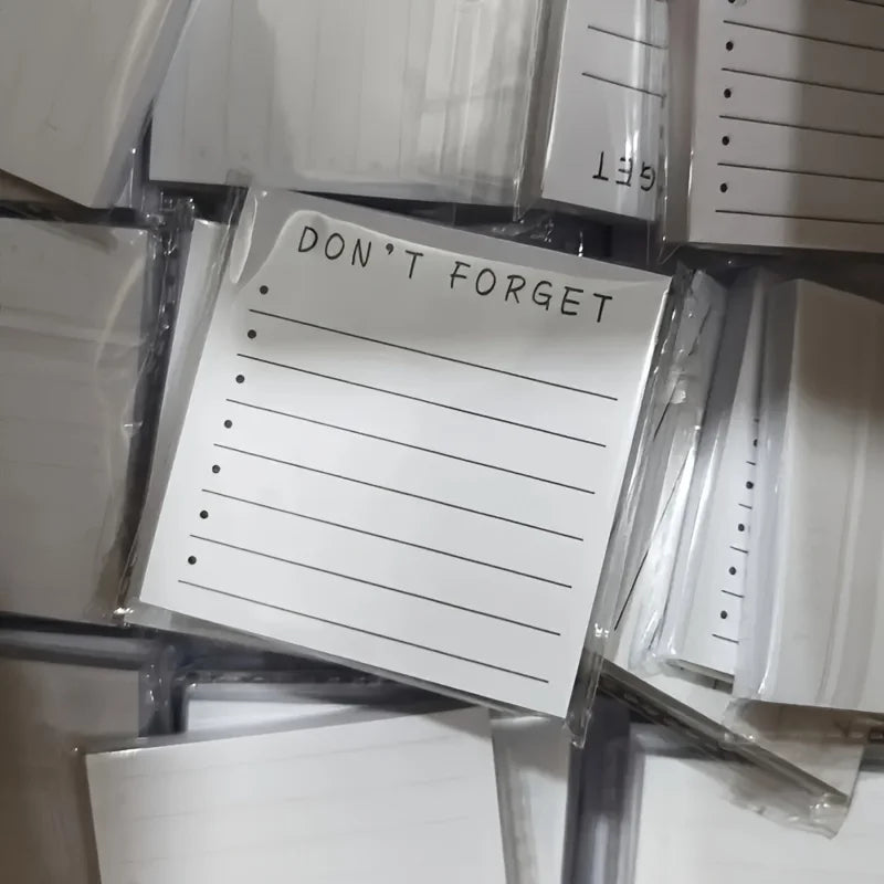 80-Sheet Self-Adhesive Sticky Notes – Memo Pads Home & Office