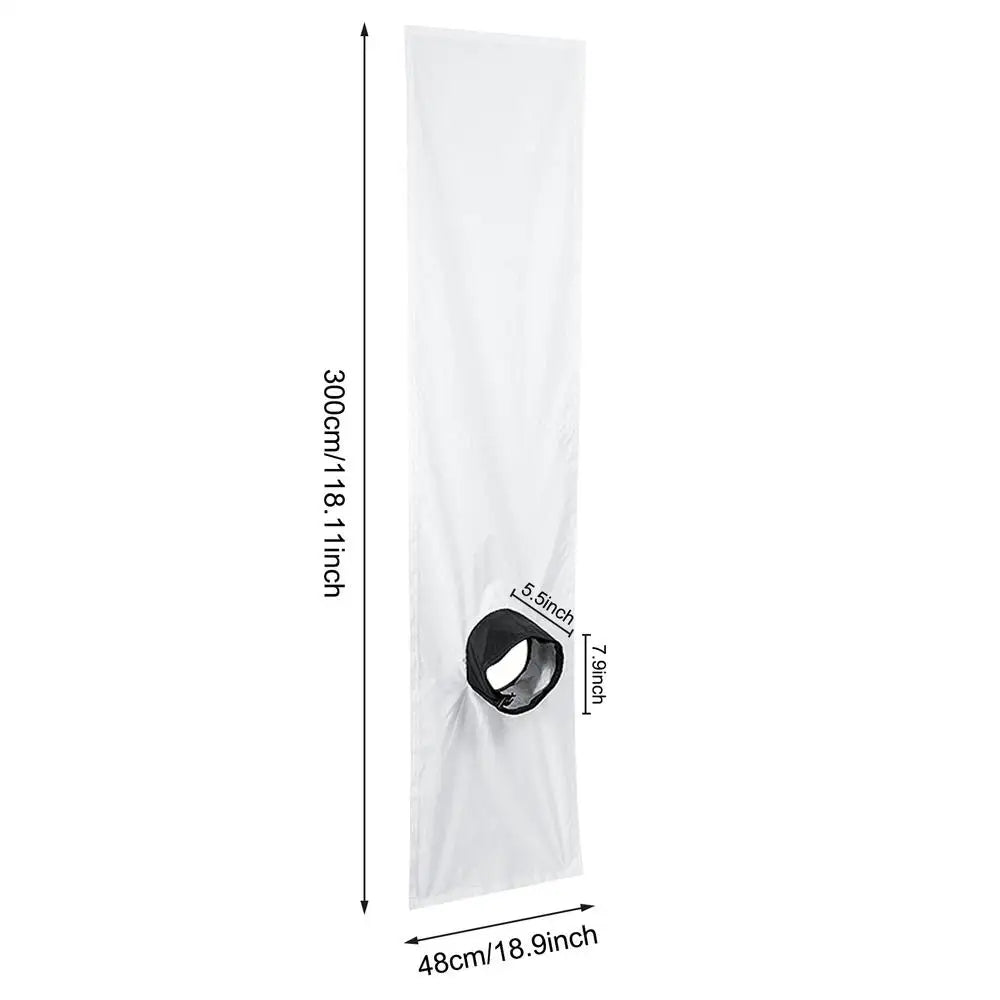 AC Window Seal Cloth 2M/3M – Waterproof Portable AC Vent Seal
