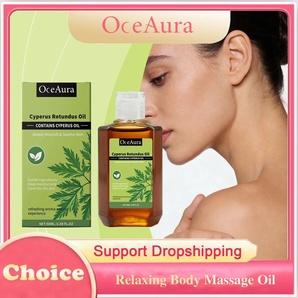 OceAura Body Massage Oil | Moisturizing, Firming & Brightening