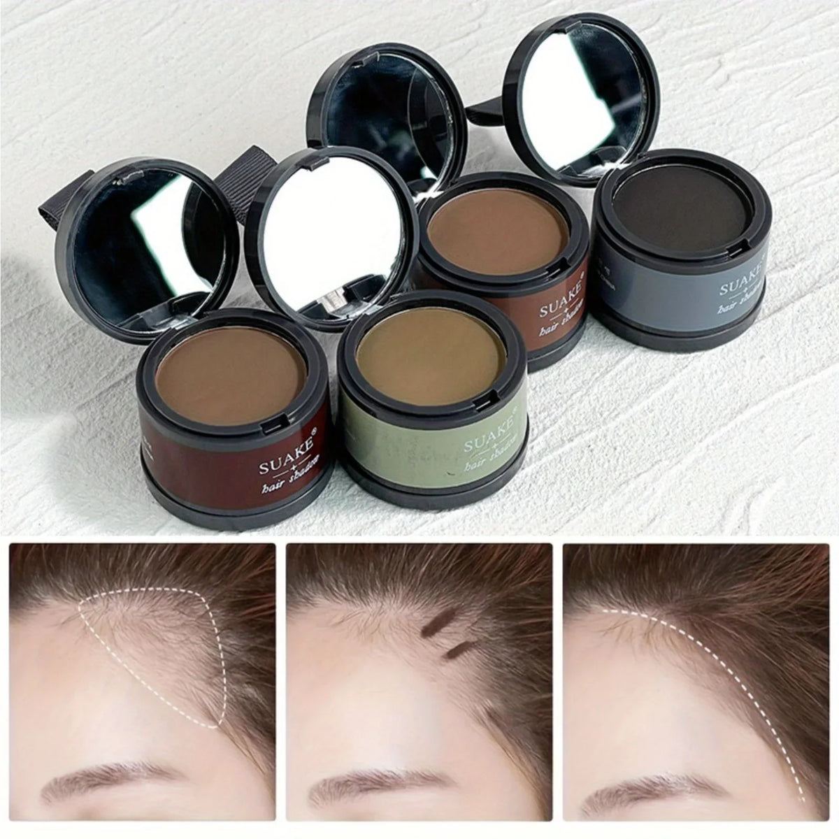Hair Line Powder Instant Conceal Root Touch-up Natural Look Hairline