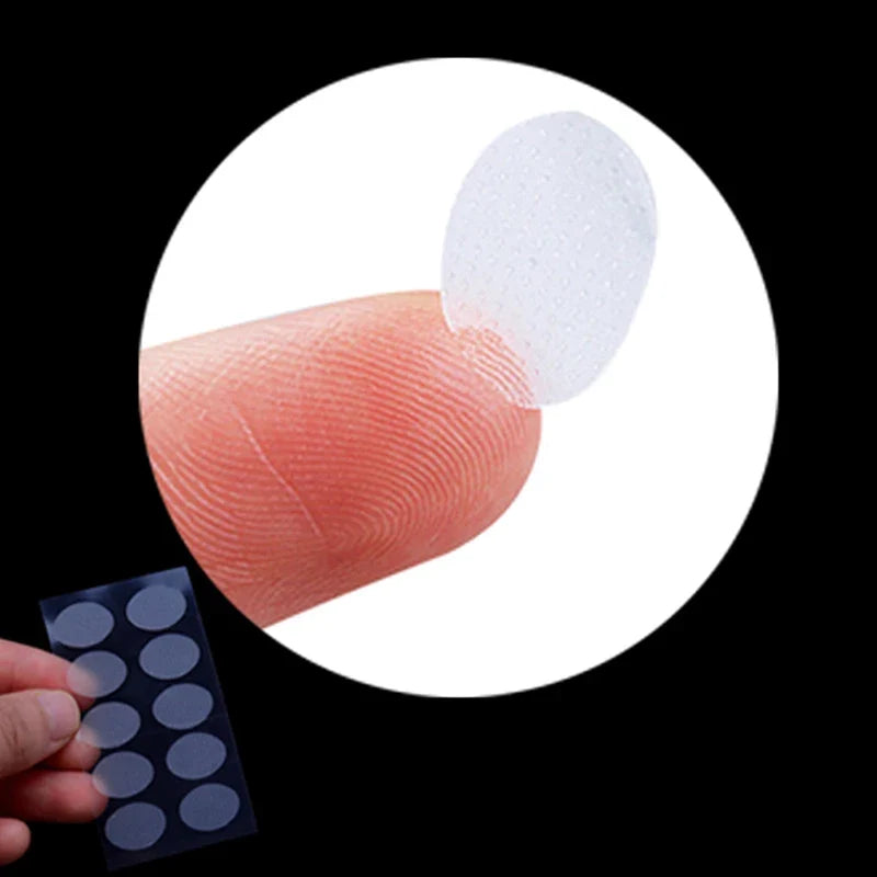 Ear Lobe Support Tape – 100 Invisible Patches (10 Sheets)