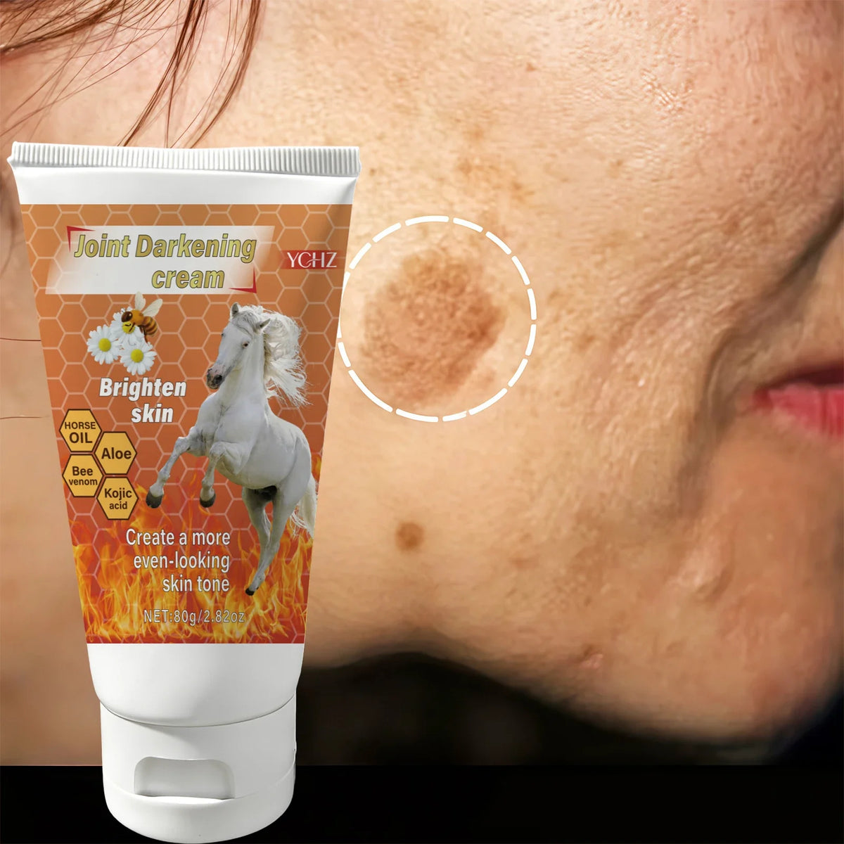Bee Venom Brightening Cream – Vitamin E, Collagen & HA 80g