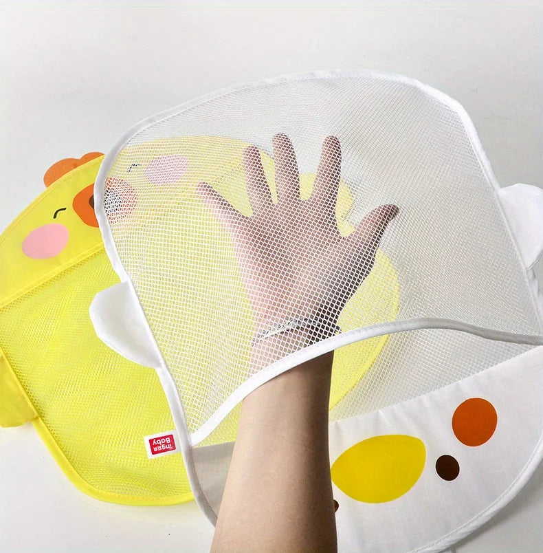 Mesh Baby Bath Toy Organizer Bag with Suction Cups