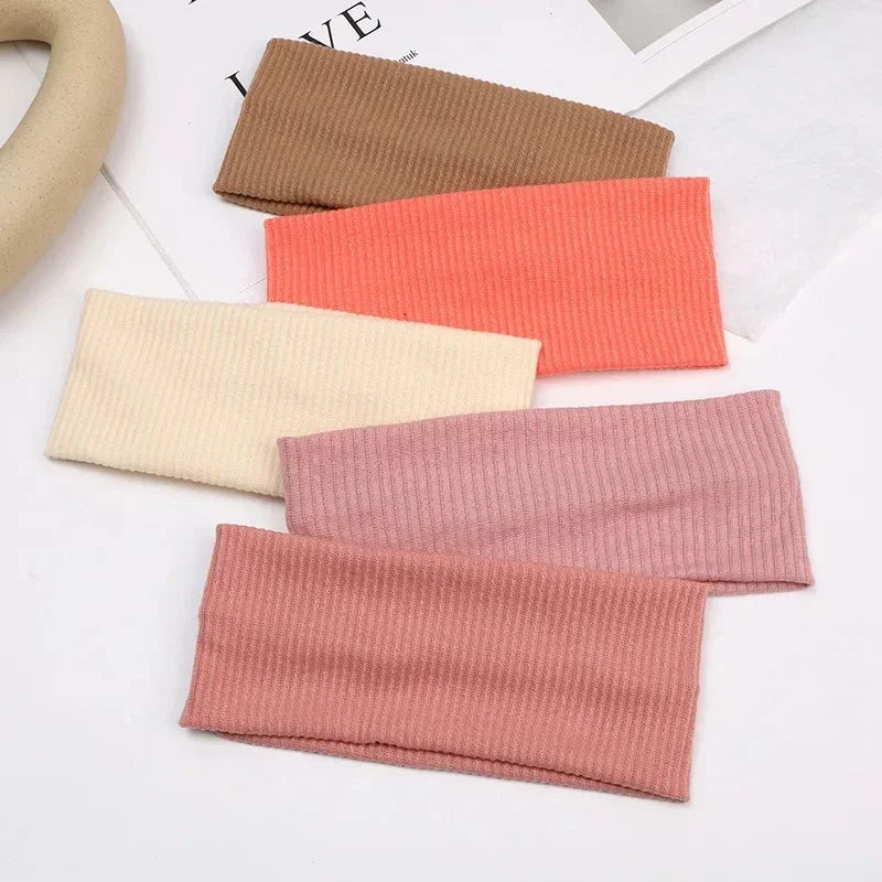 Women's Elastic Headbands – Sports, Yoga & Wash Face Hair Bands