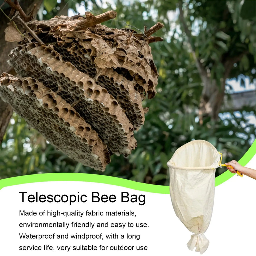 Telescopic Bee Swarm Catcher Bag – Steel Frame | Portable