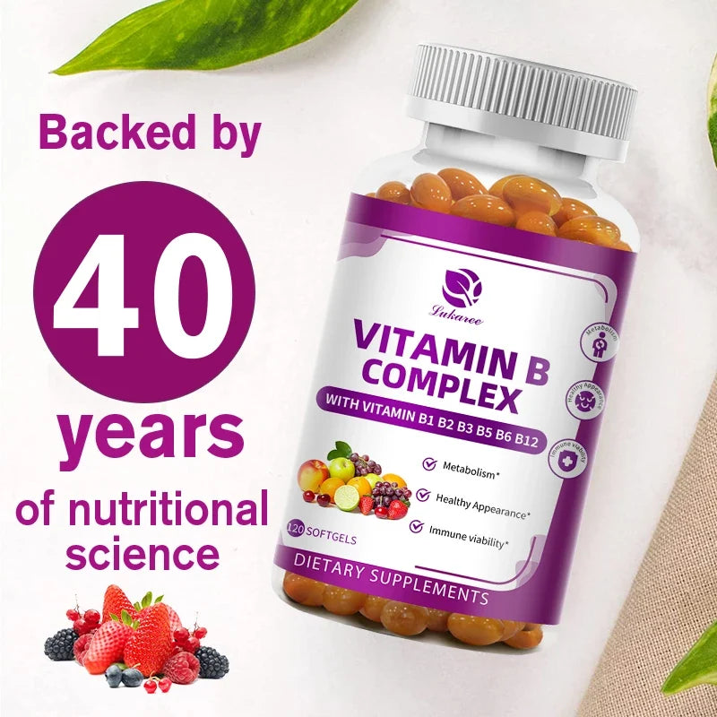 Vitamin B Complex with Biotin & Folic Acid | Energy & Metabolism