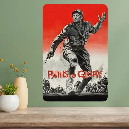Paths of Glory Classic Movie Metal Poster Sign | Vintage Wall Art