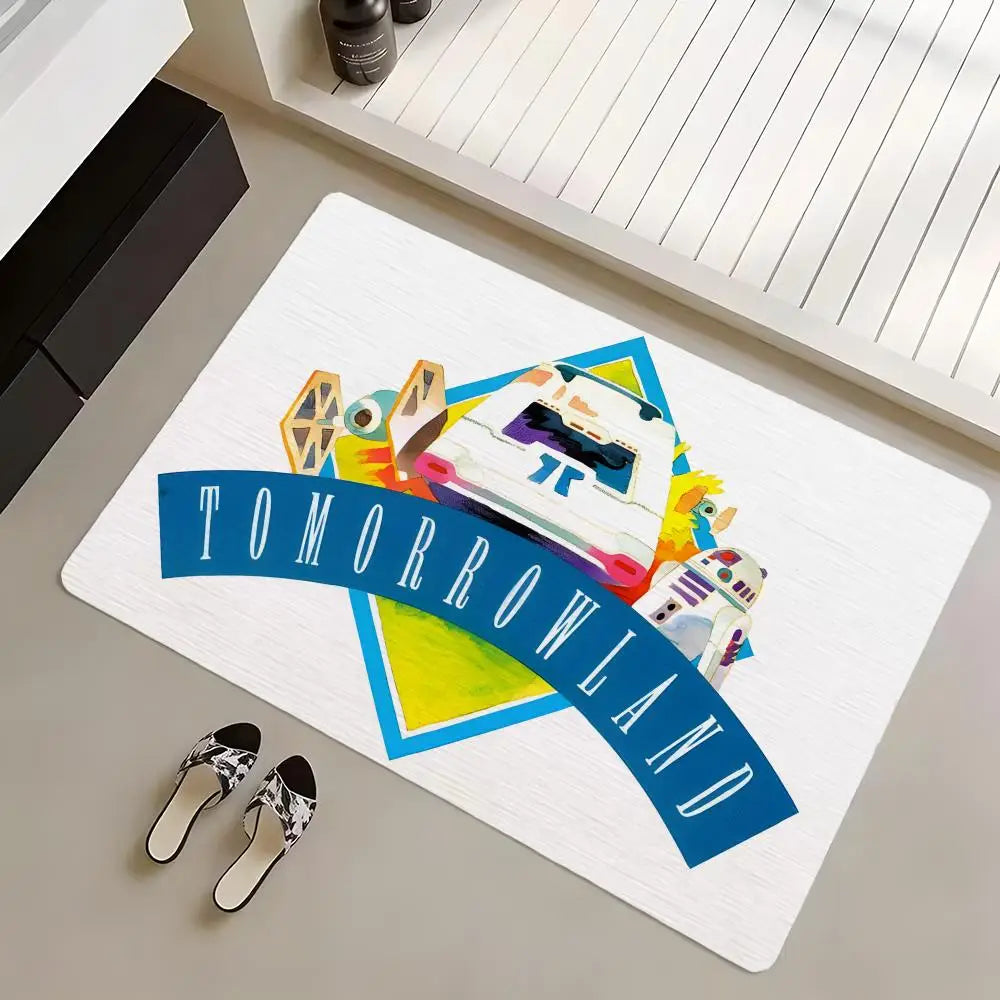 Diatomite Bath Mat – Quick Dry, Anti-Slip Music Festival Design