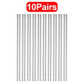 Stainless Steel Chopsticks Set – Non-Slip Reusable Cutlery