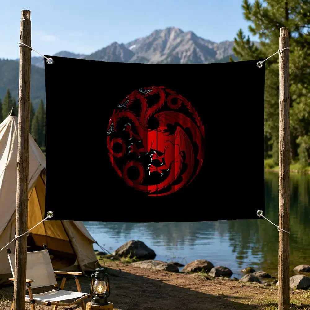 House of the Dragon Wall Flag Banner – Indoor & Outdoor Decor