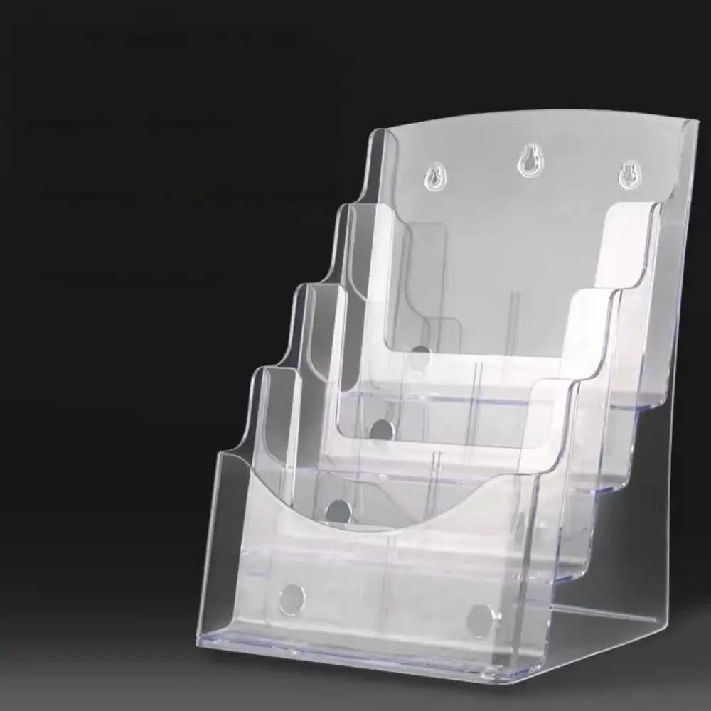 Clear Acrylic Brochure Holder A4/A5/A6 – 2/3/4 Tier Stand