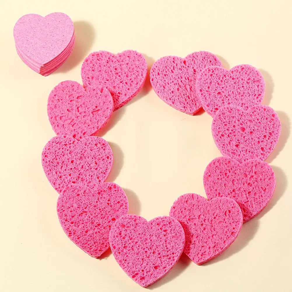 10-Pack Compressed Facial Sponges – Cleansing & Makeup Removal