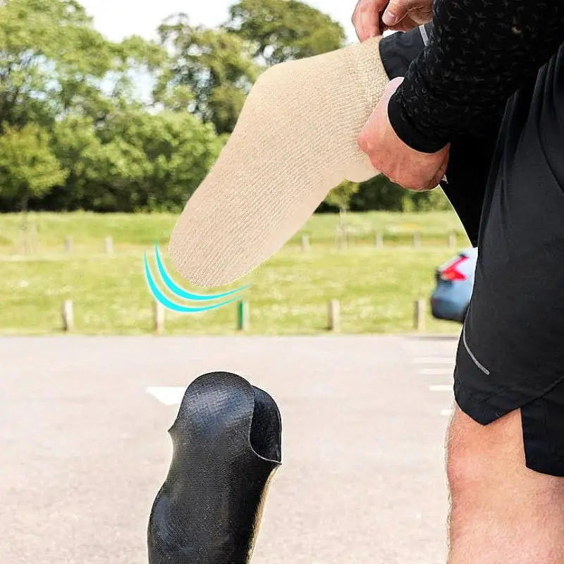 Below Knee Prosthetic Gel Sleeve & Stump Shrinker | S & L