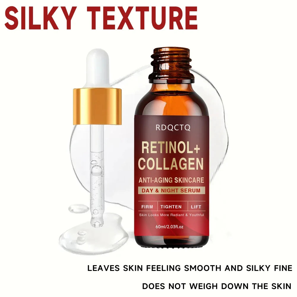Retinol Collagen Firming Face Serum – Day & Night Anti-Aging