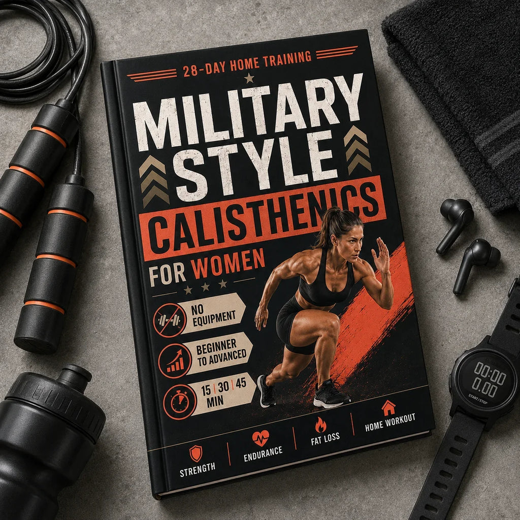 Military Calisthenics Women 28 Day Home Workout Program No Equipment