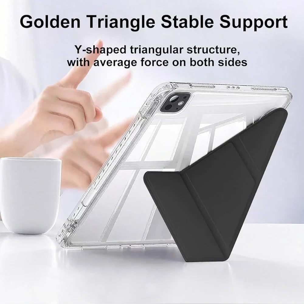 Y-Shape iPad Case | Pencil Holder & Multi-Angle Stand