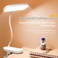 USB Rechargeable Clip-On LED Desk Lamp | Dimmable Reading Light