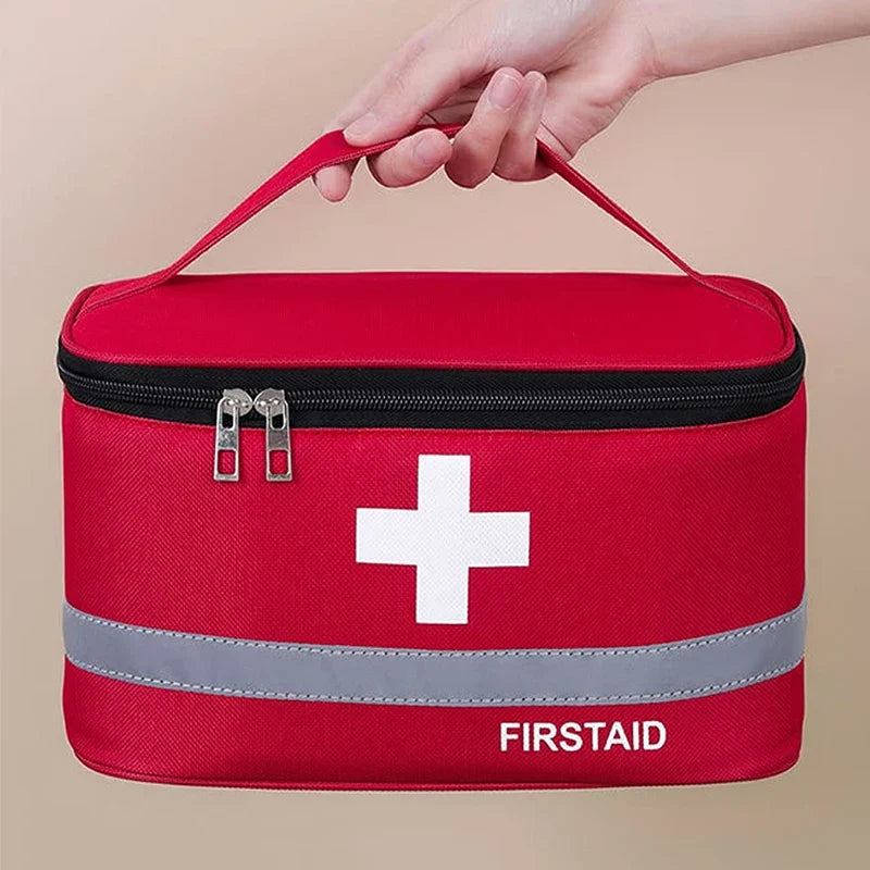 Portable First Aid Travel Medicine Medication Storage Bag