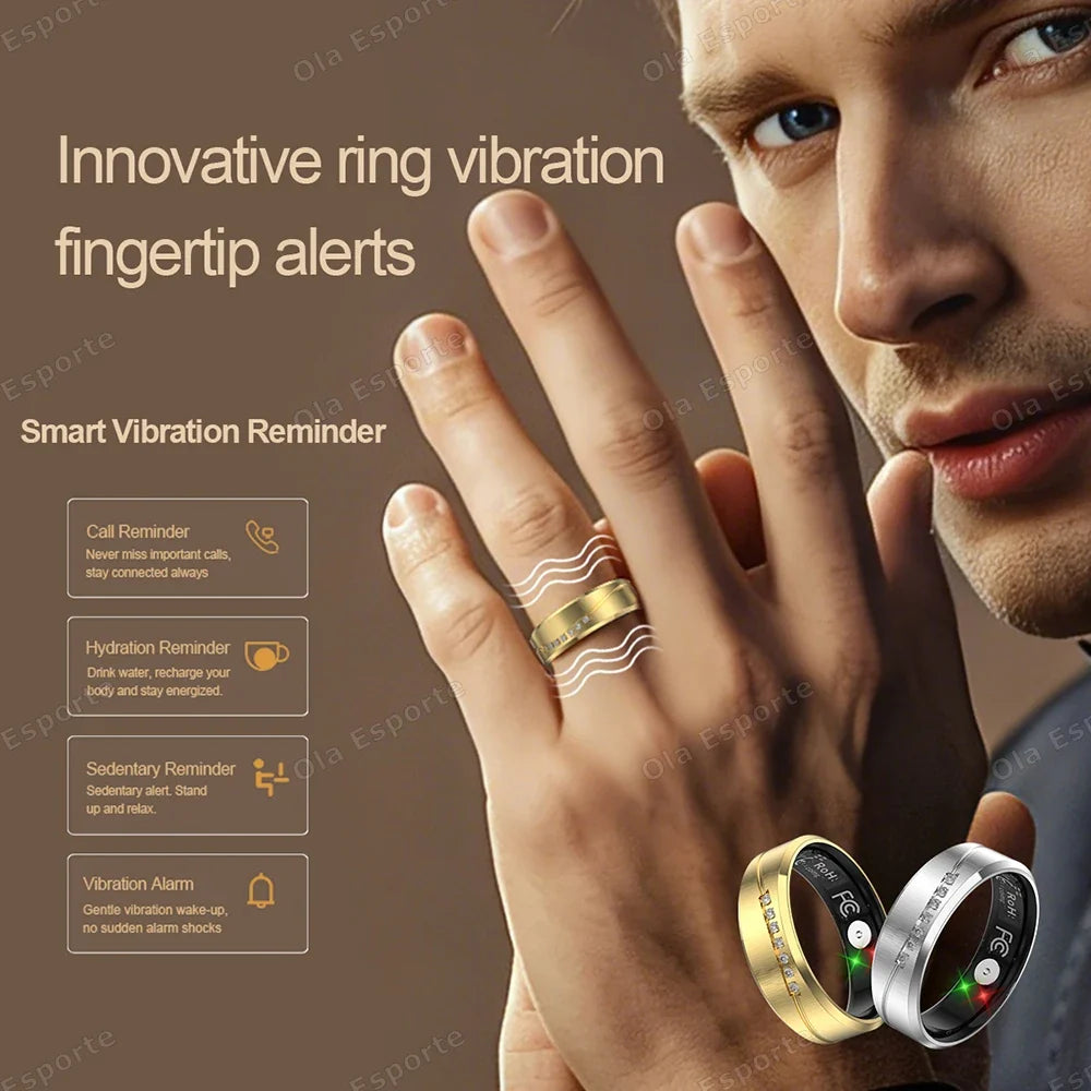 Women's Smart Ring – Heart Rate, Sleep & Fitness Tracker