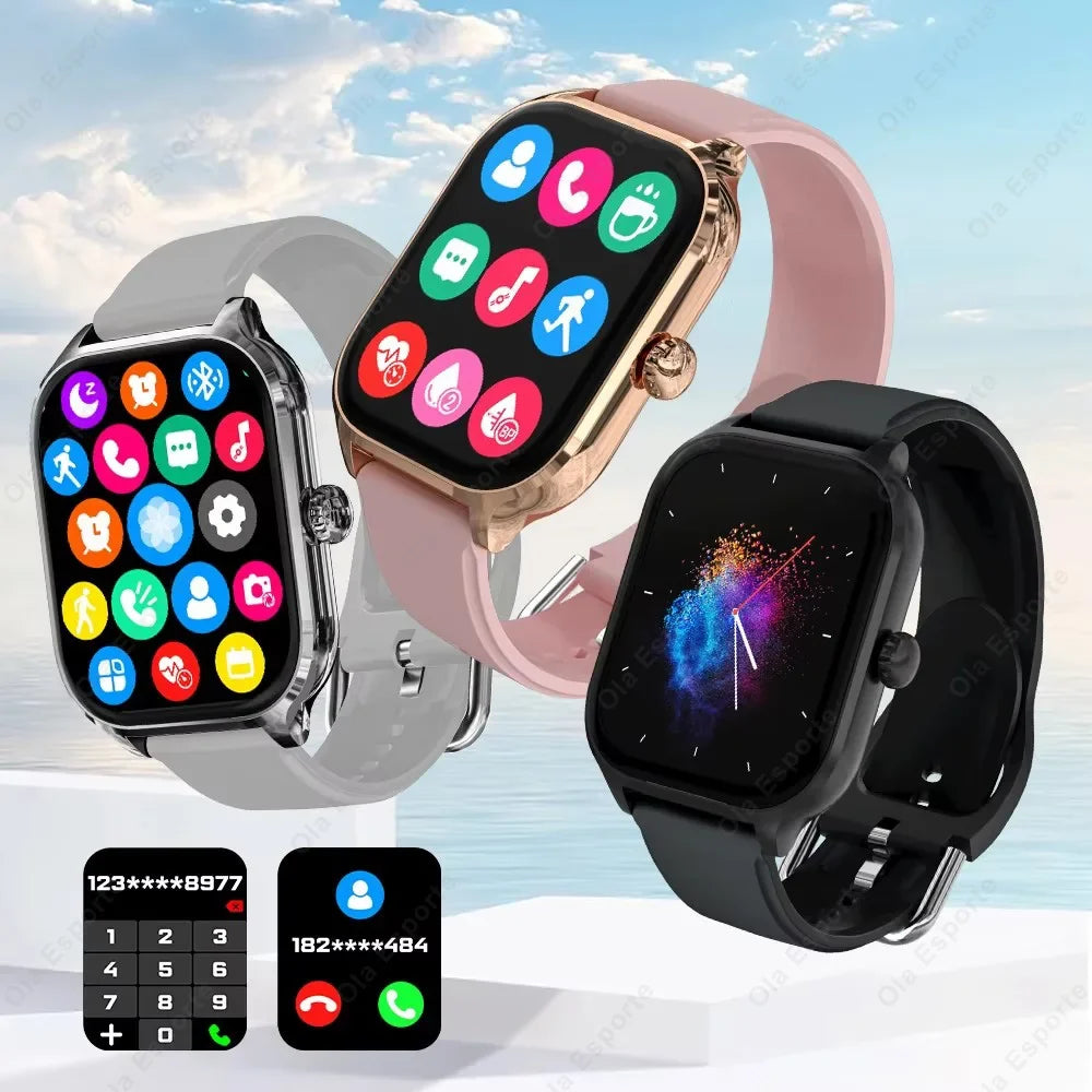 2026 Smart Watch Android IOS Phone Screen Bluetooth Answer Call