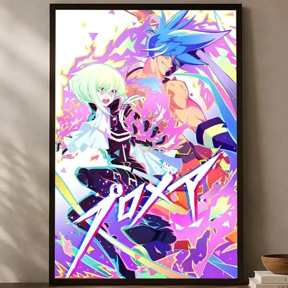 Promare Anime Self-Stick HD PVC Wall Poster – Waterproof Art