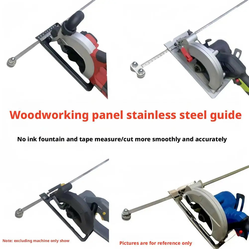 Circular Saw Guide Ruler – Bearing Positioning Woodworking Tool