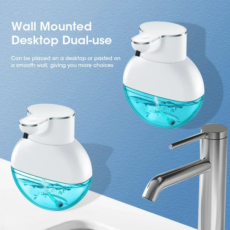 Touchless Automatic Foam Soap Dispenser 400ml USB Rechargeable