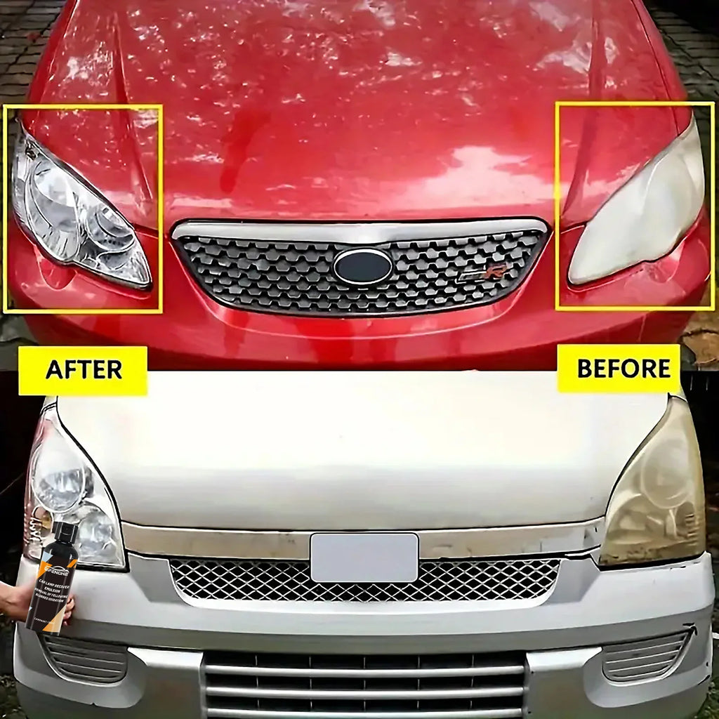 Car Headlight Restoration Kit – Polishing & Cleaning Paste