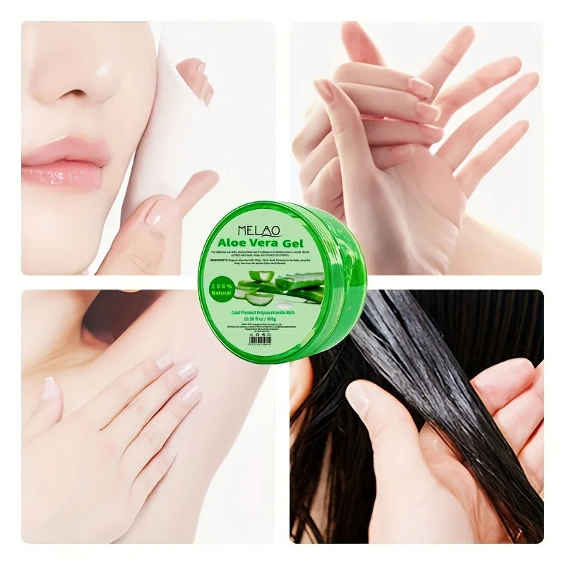 Melao Organic Aloe Vera Gel – Moisturizing & Brightening 300g
