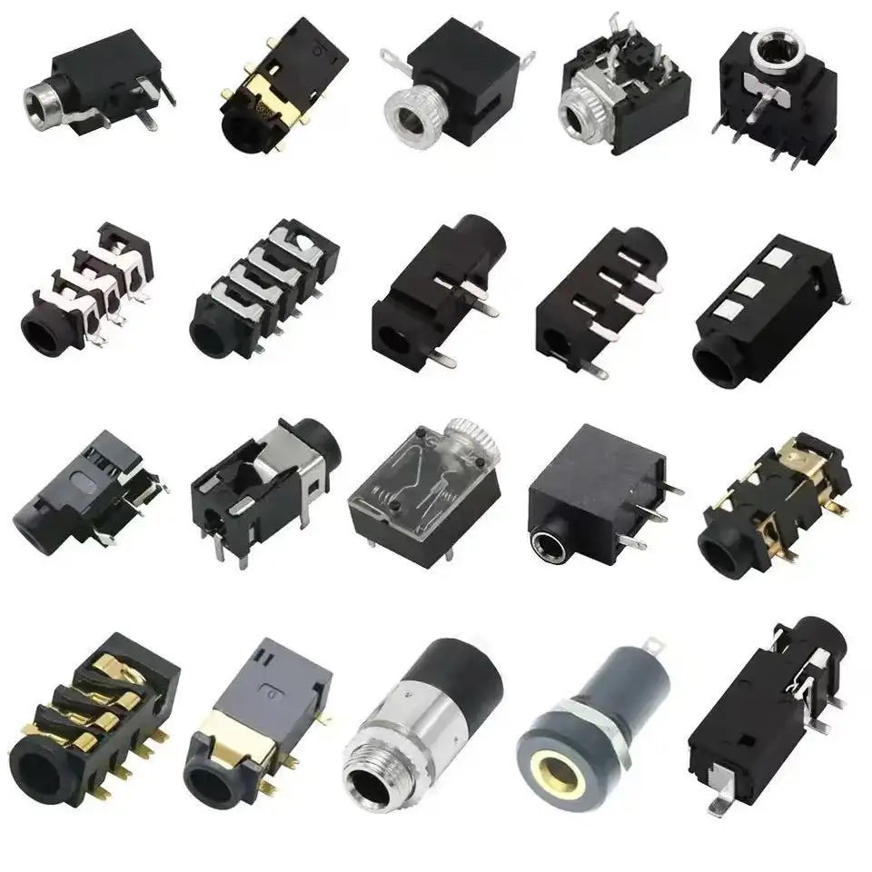 2.5mm 3.5mm Audio Jack Female Connector PCB DIP SMD Socket