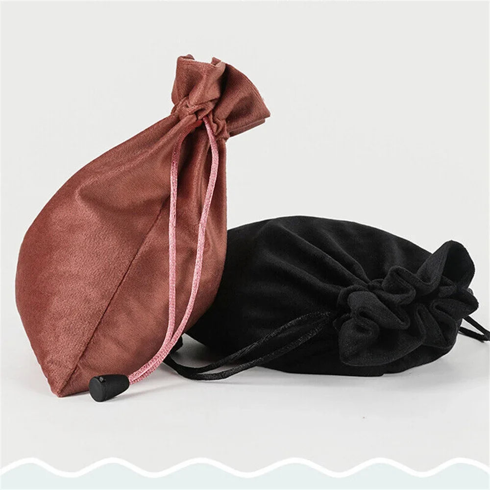 6 Sizes Bags Linen Drawstring Bag Pouches Cloth Christmas Jewelry