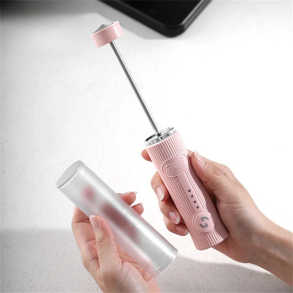 GUOHE Electric Milk Frother & Coffee Whisk | Mini Foamer