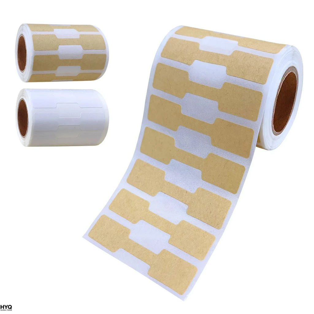 Roll Price Stickers Jewelry Tags Self Adhesive White Blank Sticker