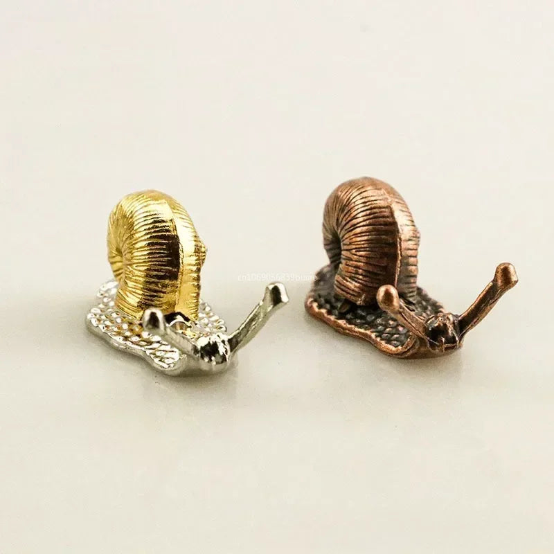 Mini Ash Catcher Gourd Snail Lotus Holder Creative Incense Made Brass