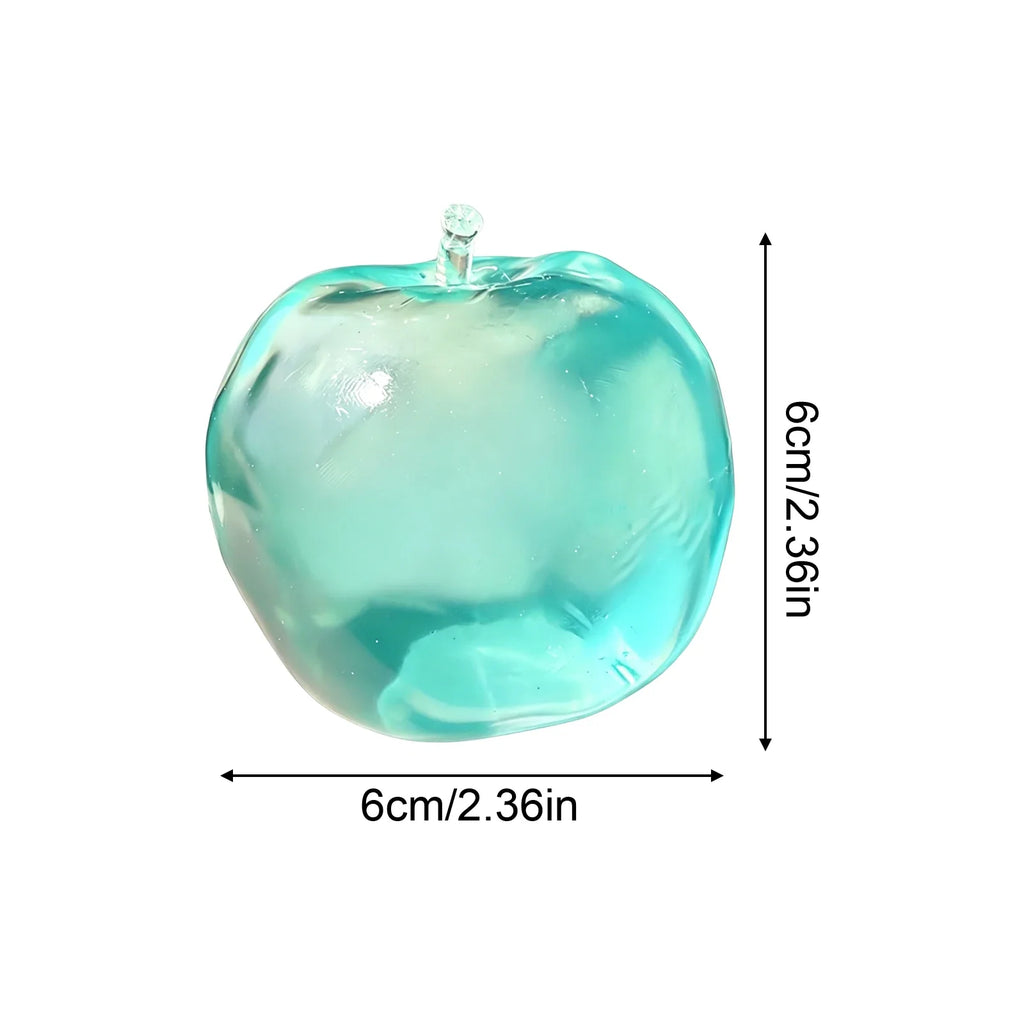 Squishy Green Apple Fidget Toy – Slow Rebound Sensory Squeeze Ball