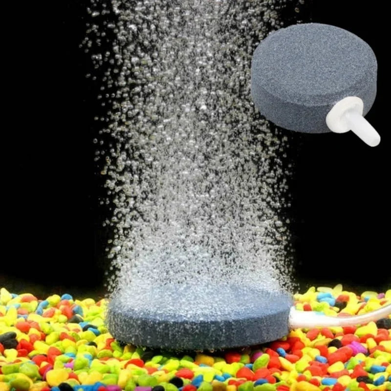 Aquarium Bubble Air Stone Aerator – Fish Tank Oxygen Disc