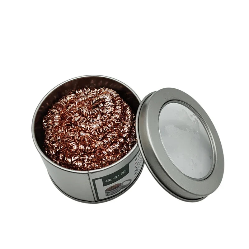 Cleaning Ball Desoldering Soldering Iron Mesh Filter Nozzle Tip