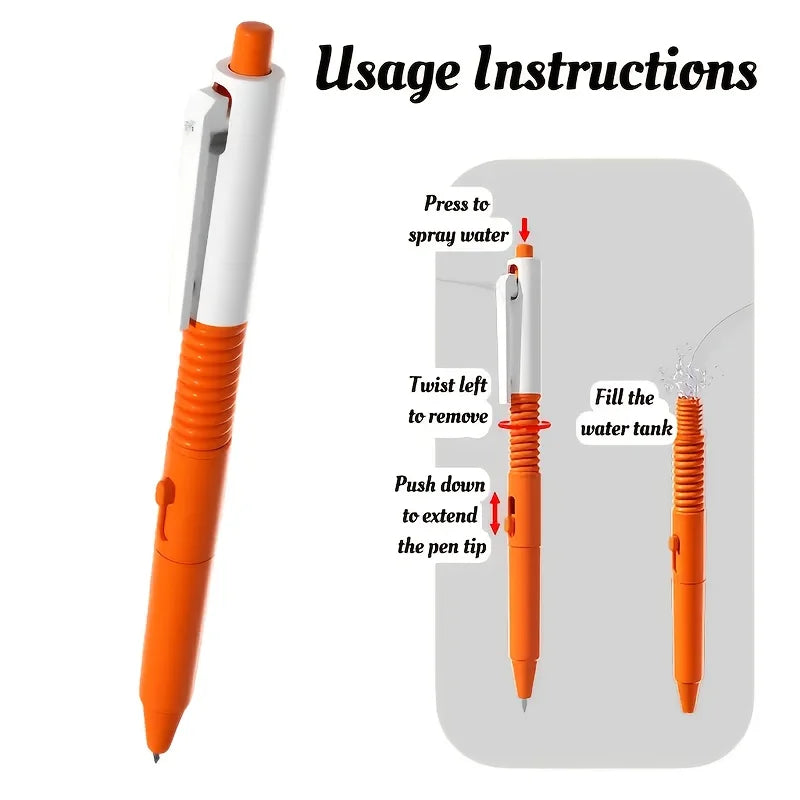 2-Pack Squirt Water Prank Pens – Funny Novelty Toy Gift for Kids