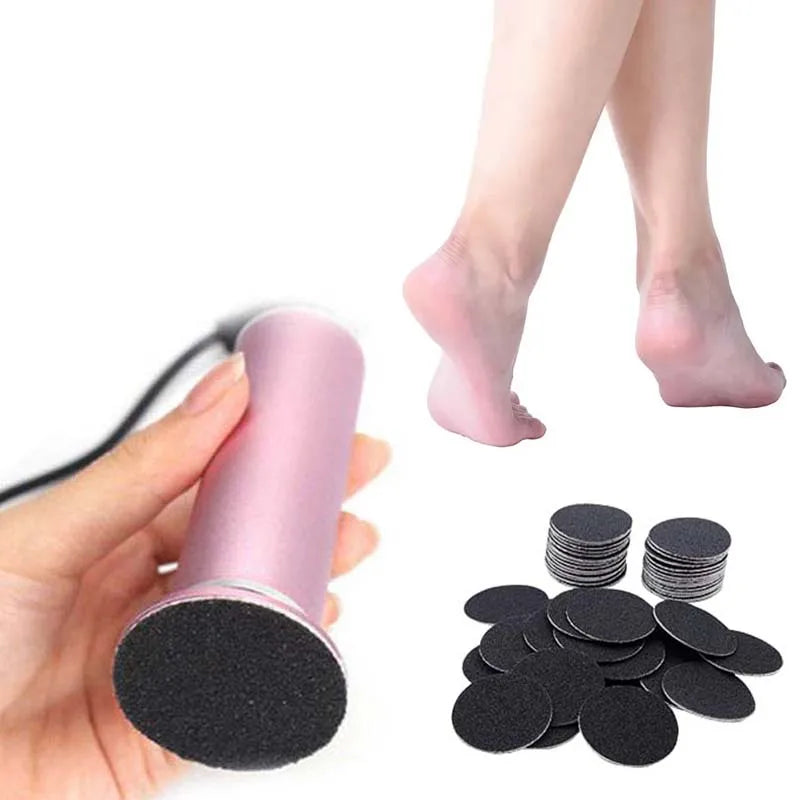 Electric Foot Callus Remover – Rechargeable Pedicure File Tool