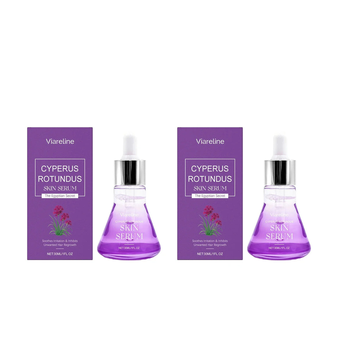 Viareline Cyperus Rotundus Hair Growth Inhibitor Serum 30ml