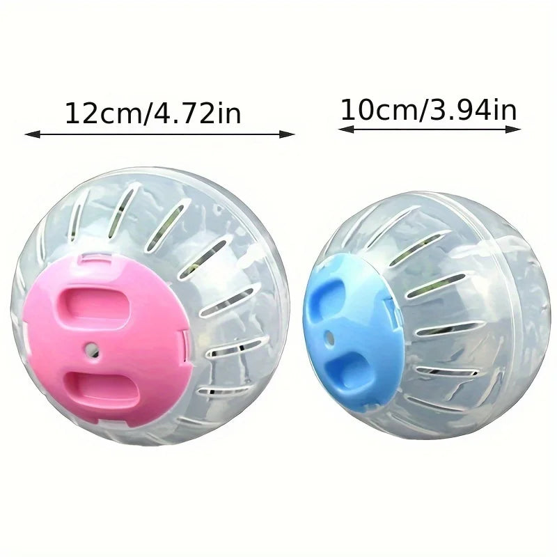 Hamster Exercise Ball – Transparent Running Ball for Small Pets