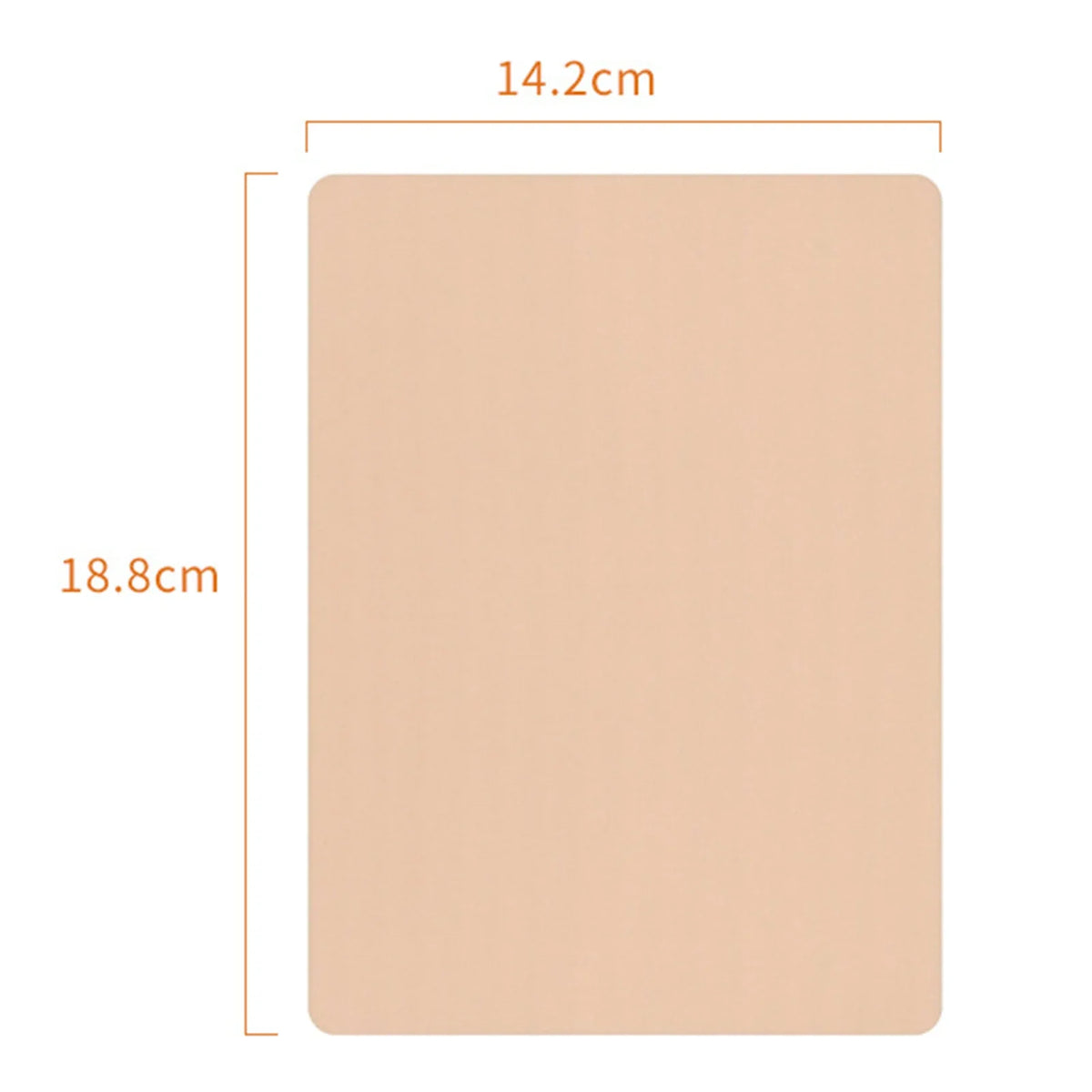 Silicone Tattoo Practice Skin – Double-Sided Blank Sheet