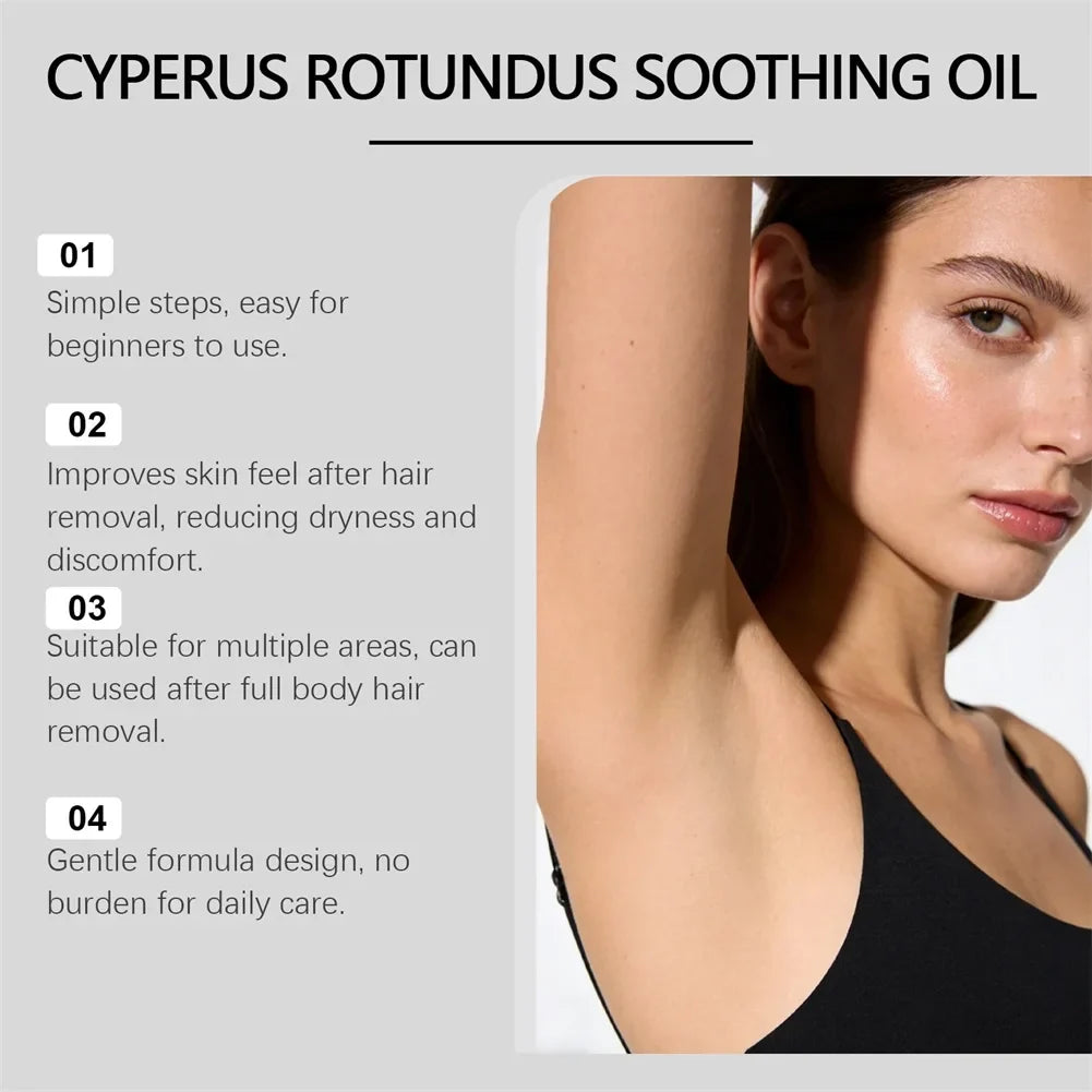 Cyperus Rotundus Hair Reduction Oil 60ml | All Skin Types