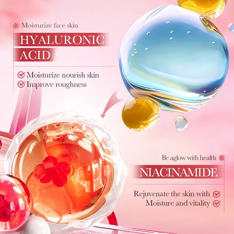 SADOER Niacinamide Peach Essence Hydrating Moisturizing Fruit