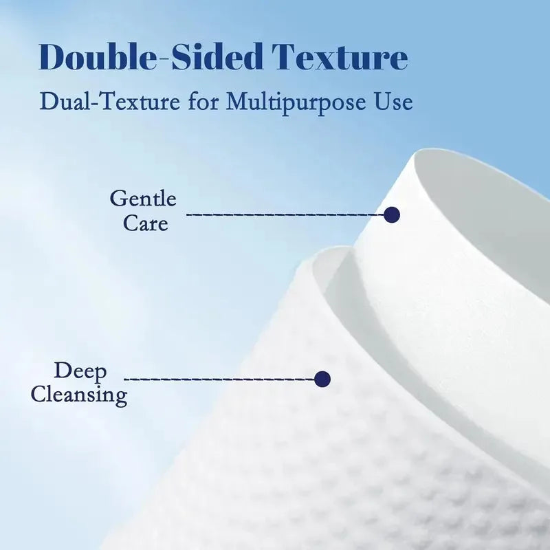Disposable Face Towels – Thick Makeup Remover Cleansing Wipes
