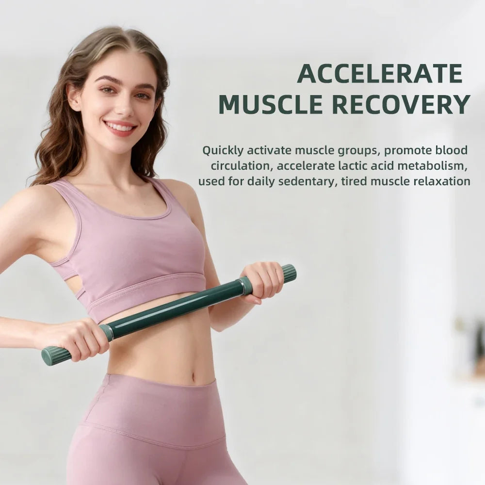 Yoga Stretching Stick | Posture Corrector & Muscle Roller