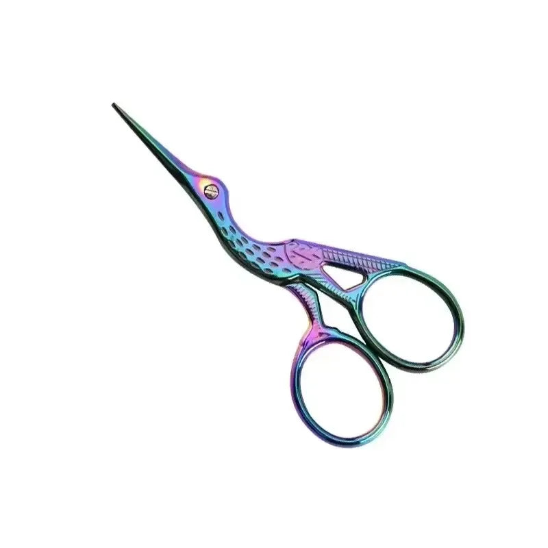 Rainbow Stork Embroidery Scissors – Sharp Stainless Steel Shears