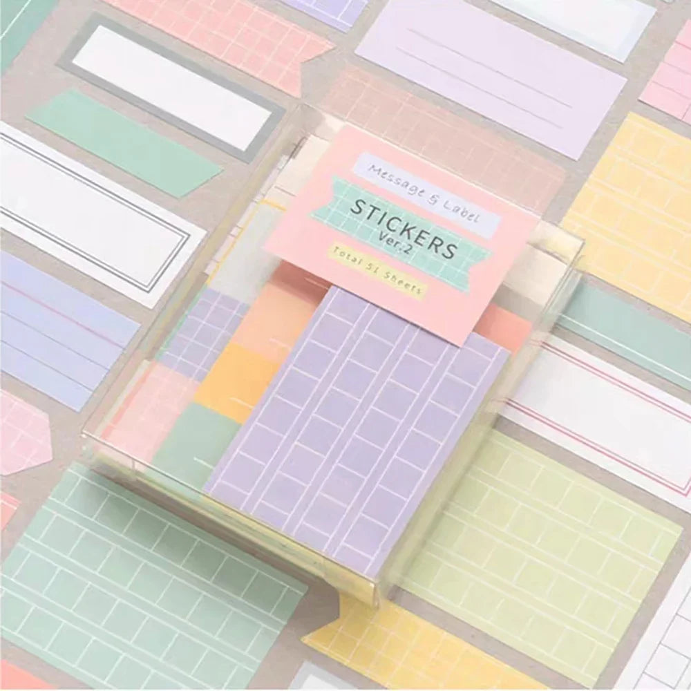 Label Sticker Memo Message Key Record Pagination Marking