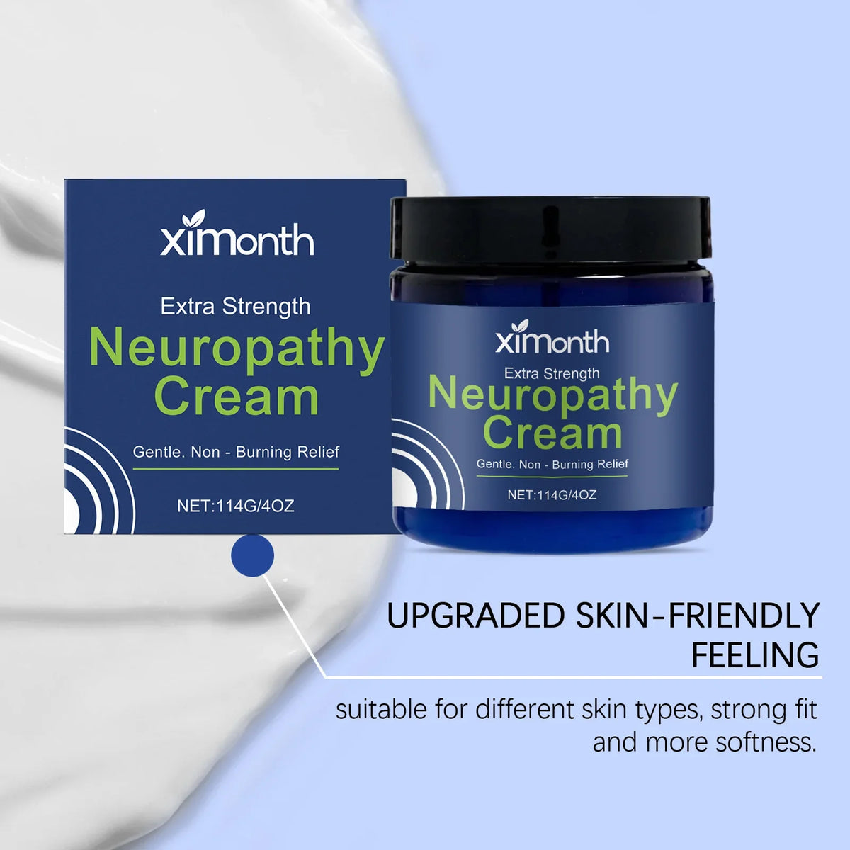 Ximonth Mint Leaf Body Care Cream – Joint & Muscle Therapy 114g
