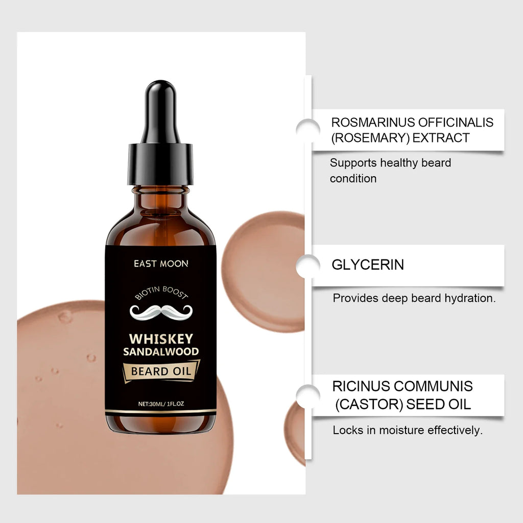East Moon Rosemary Beard Oil – Nourishing & Non-Greasy 30ml